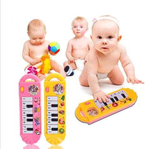 Baby Toddler Kids Musical Piano Toy Early Educational Musical Instrument with Lights & Sounds for Learning & Play