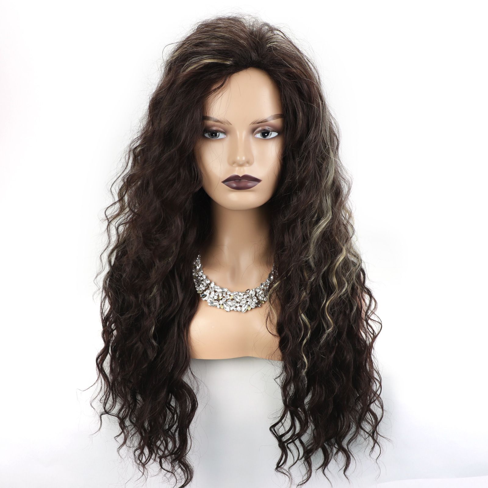 Kinky Coily Afro Wig - Voluminous Synthetic Hair with Breathable Net Cap | Heat Resistant & Tangle-Free for Textured Hair
