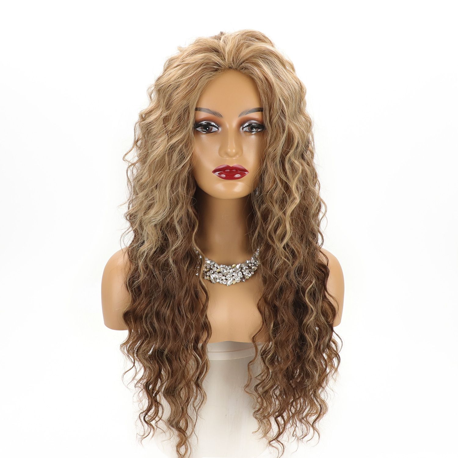 Kinky Coily Afro Wig - Voluminous Synthetic Hair with Breathable Net Cap | Heat Resistant & Tangle-Free for Textured Hair