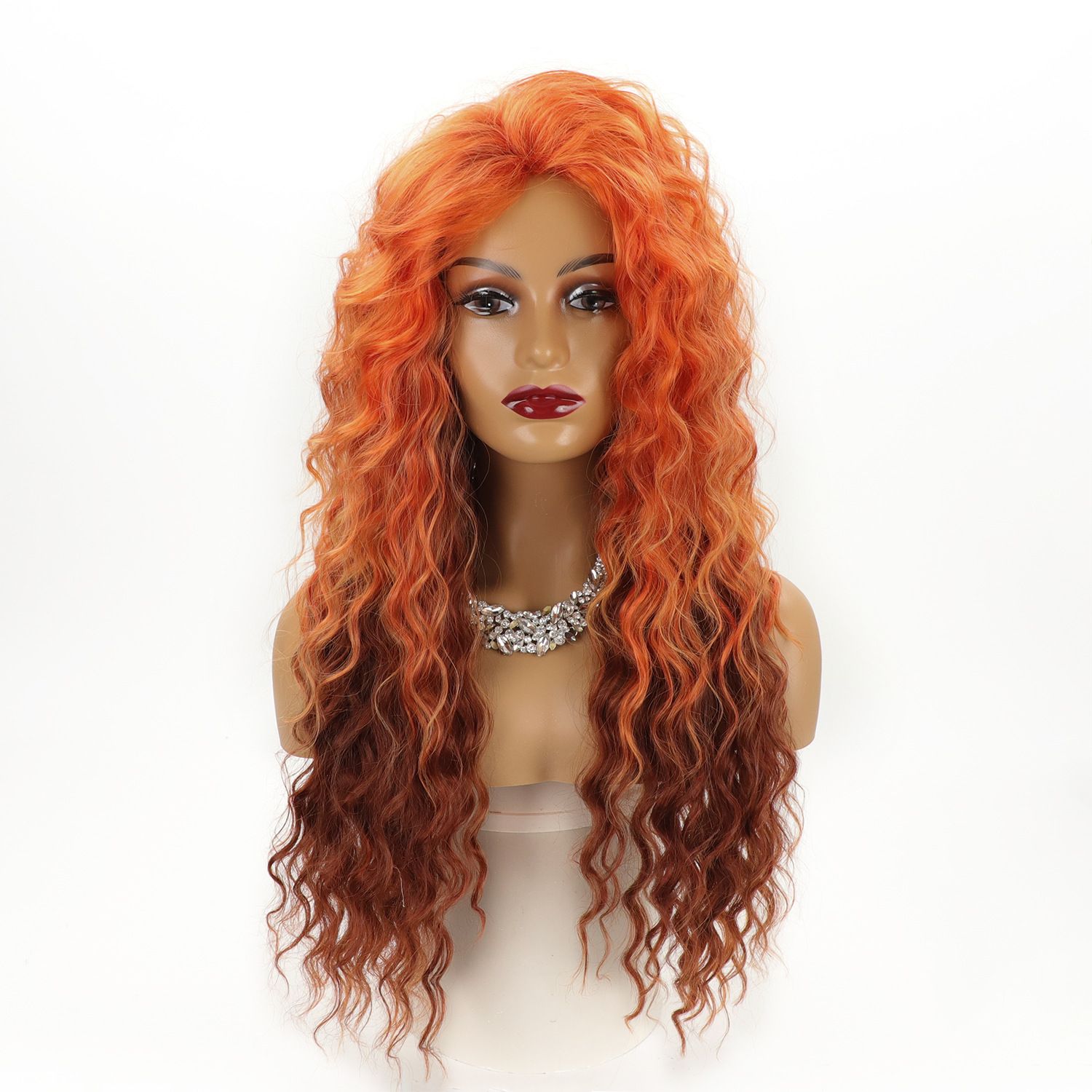 Kinky Coily Afro Wig - Voluminous Synthetic Hair with Breathable Net Cap | Heat Resistant & Tangle-Free for Textured Hair