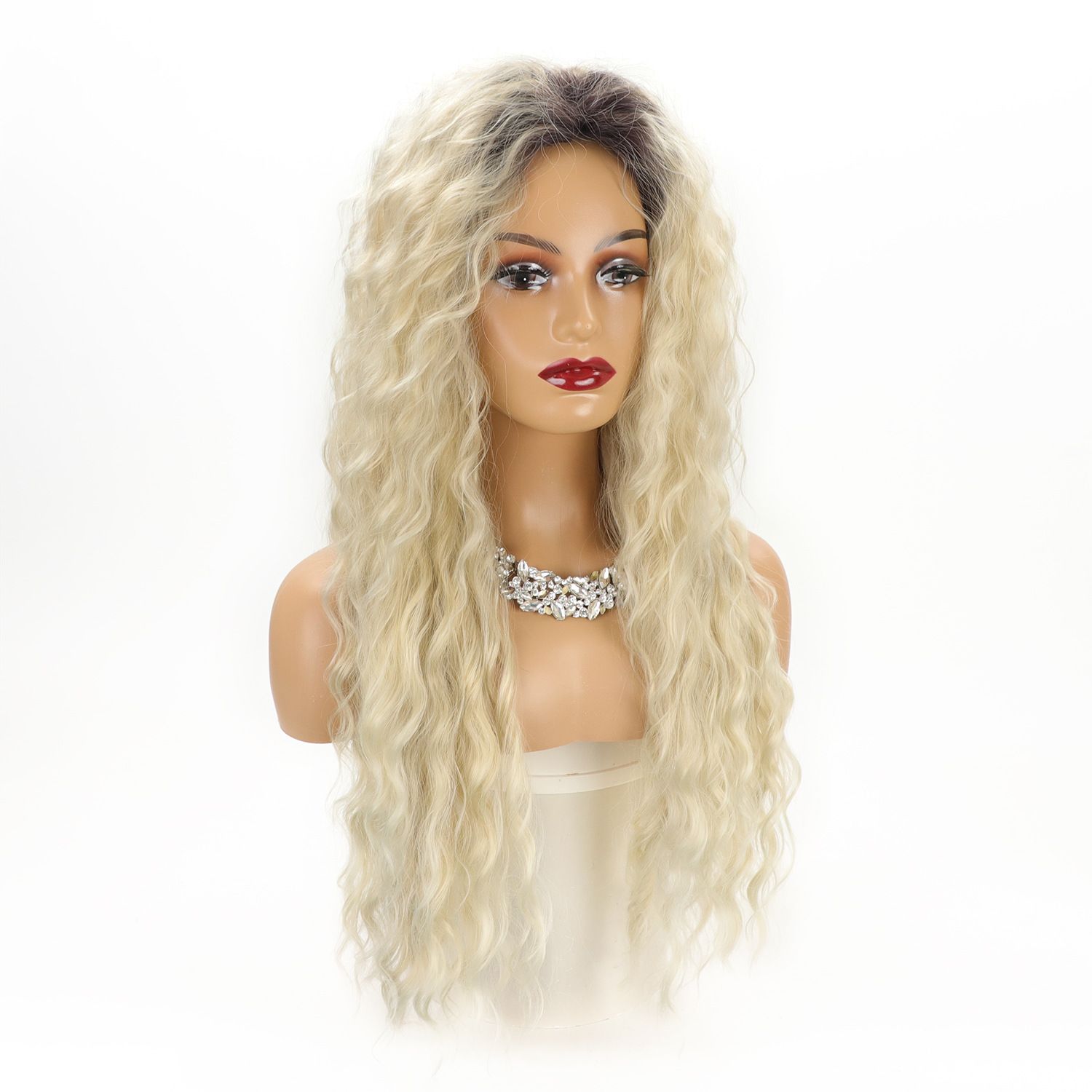 Kinky Coily Afro Wig - Voluminous Synthetic Hair with Breathable Net Cap | Heat Resistant & Tangle-Free for Textured Hair