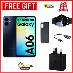 LIMITED TIME DEALS!! Samsung Galaxy A06 128GB/64GB+4GB MTK Helio G85 (12nm) 50MP Dual Camera 6.7" Large Display 5000mAh 25W Type-C Charge Android 14 Smart Phones Side Samsung A06, a06 samsung