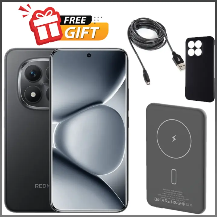 NEW ARRIVAL!! XIAMI REDMI Note 15 Smartphone 6.77" AMOLED Display 8GB +256GB Dual SIM 108MP main camera 20MP front camera 6000mAh battery 33W In-screen fingerprint 120Hz Splash and Dust Resistant