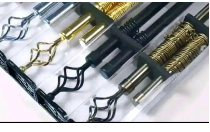 Double Curtain Rods for the window and door