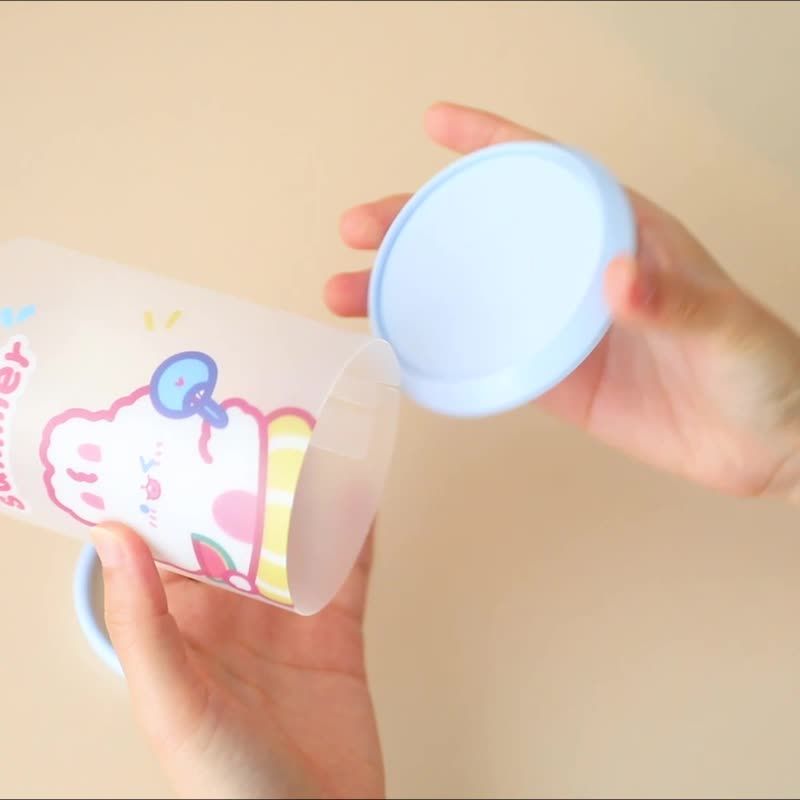 Creative Cute Pen Pencil Holder,Multifunctional Stationery Pen Holder Makeup Brush Holder Kitchen Storage Cup,Cartoon folding DIY pen holder Storage desk Organizer,Kids Office Decor toothbrush Holder