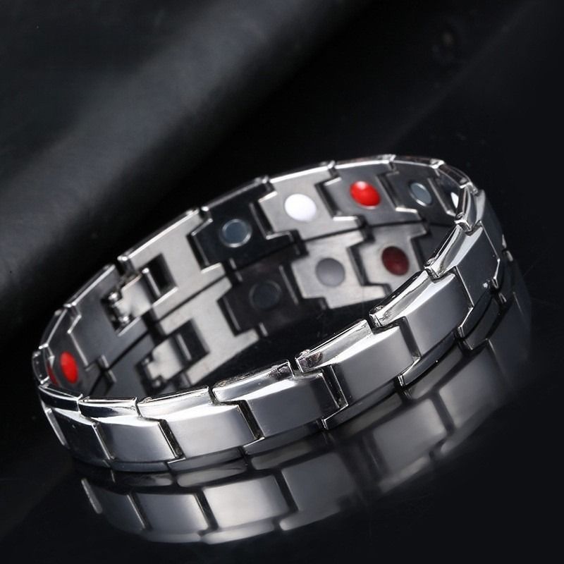 Magnetic Bracelet for men or women, Titanium Steel Magnetic Bracelet with Neodymium Magnets, Christmas Jewelry Gifts.Fashionable & Healthy Bracelet. Modern Jewelry.Social accessories