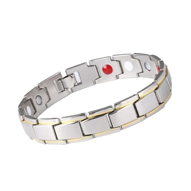 Magnetic Bracelet for men or women, Titanium Steel Magnetic Bracelet with Neodymium Magnets, Christmas Jewelry Gifts.Fashionable & Healthy Bracelet. Modern Jewelry.Social accessories
