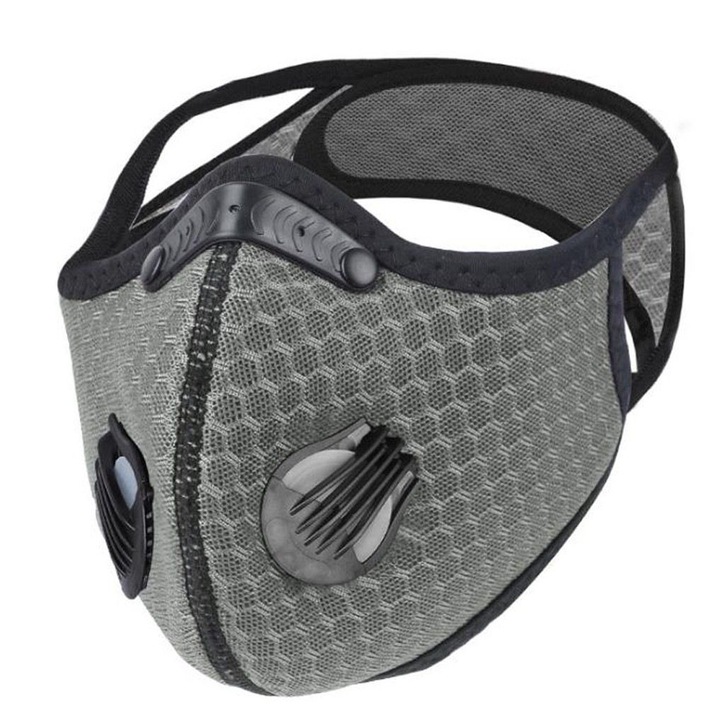 Dustproof Breathable Ski mask,Reusable Respirator Face Mask 6-layer Activated Carbon Filters Safety Work Masks for Woodworking,Construction,Yard Lawn Paint,Dust Conditions Cycling Motorcycle Sports