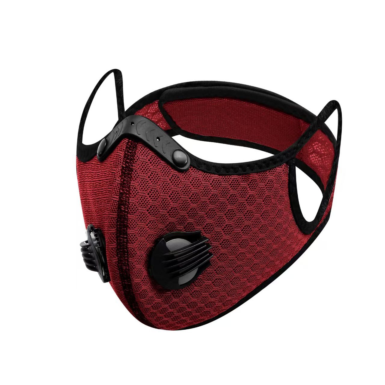 Dustproof Breathable Ski mask,Reusable Respirator Face Mask 6-layer Activated Carbon Filters Safety Work Masks for Woodworking,Construction,Yard Lawn Paint,Dust Conditions Cycling Motorcycle Sports