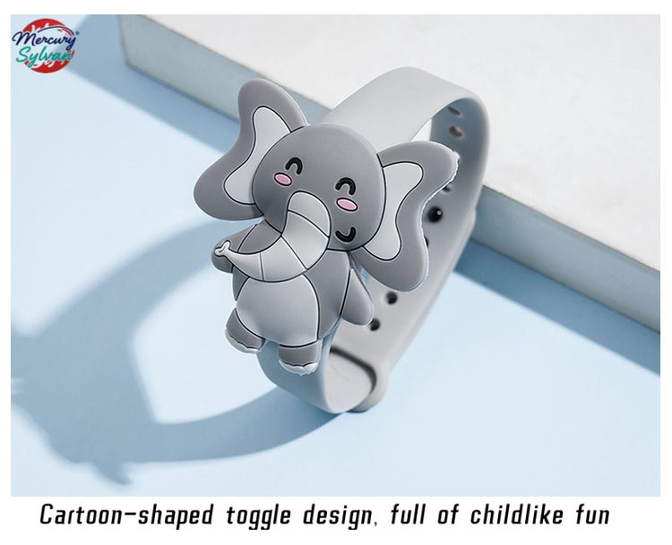 Children's Cartoon Mosquito Repellent Anti Insect Bracelet Plant Essential Oil Anti-mosquito Bangles Baby Kid Wristband