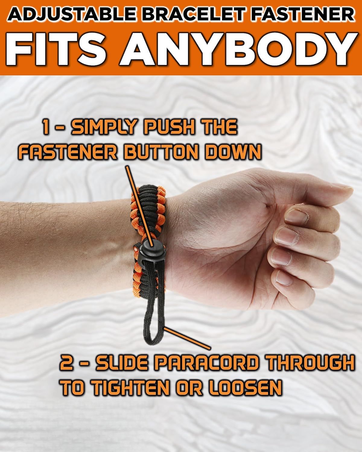 2pcs MS 5-in-1 Multifunctional  Survival Paracord Bracelet,Fire Starter,Loud Whistle,7-Core Lifesaving Rope, Durable,Reliable, Essential Gear for Outdoor Camping,Hiking,Fishing,Hunting,adventures