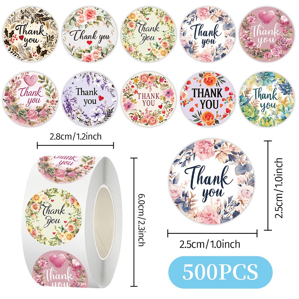 500pcs Animal Stickers for Kids English Design for Kids Reward,Self-Adhesive Sealing Stickers,Washi Tape for Journal Supplies & DIY Craft  for Toddlers 2-4 School Supplies (1.0 Inch)