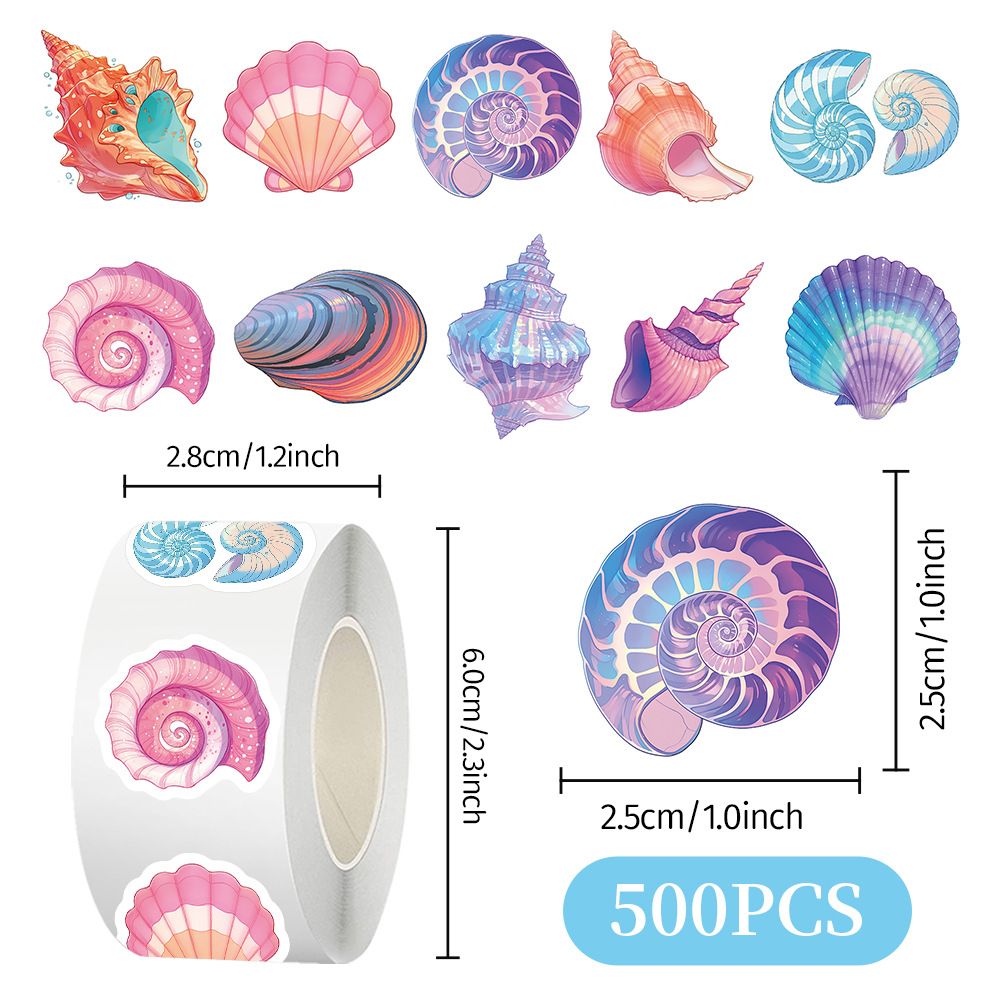 500pcs Sticker Roll Panda /Flower/ Dinosaur fossil/ Football /Hero Emblem/English/Thank you/ HAPPY BIRTHDAY for Kids Reward Self-Adhesive Sealing Stickers Washi Tape for Journal Supplies DIY Craft