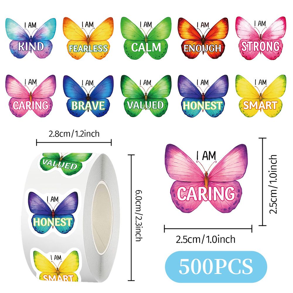 500pcs Astronaut&Animal Sticker Roll -English Design for Kids Reward,Self-Adhesive Sealing Stickers,Reward Labels for Toddlers Teachers Party Favors Goodie Bags Scrapbooking Crafts