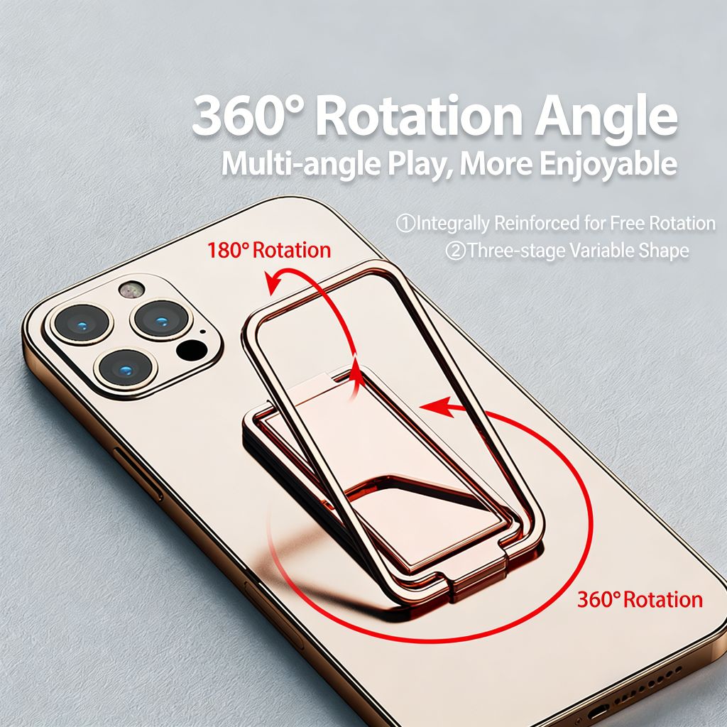 2pcs Metal 3 types 𝗙𝗼𝗹𝗱𝗮𝗯𝗹𝗲 𝗔𝗱𝗷𝘂𝘀𝘁𝗮𝗯𝗹𝗲 Phone Kickstand Ring Holder,Magnetic Cell Phone Grip,Phone Stand on Desk,Adhesive Phone Holder for Hand,360° Rotation Ring for iPhone Case