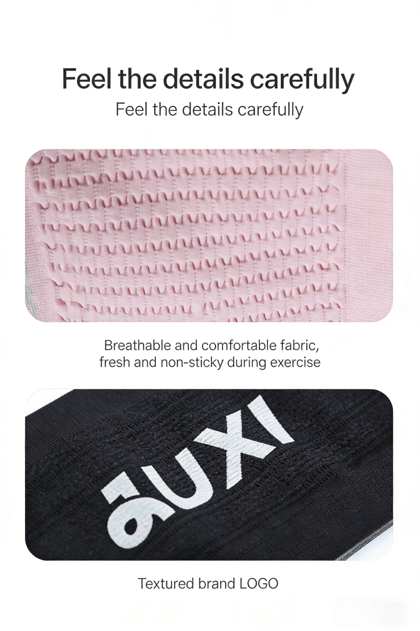 Running Belt for Men&Women-Secure Jogging Pouch for Phone, Keys&Essentials - For All Cell Phone Running Waist Pack,Slim Outdoor Invisible Phone Bag,Breathable Knit Water Resistant Sports Fanny Pack