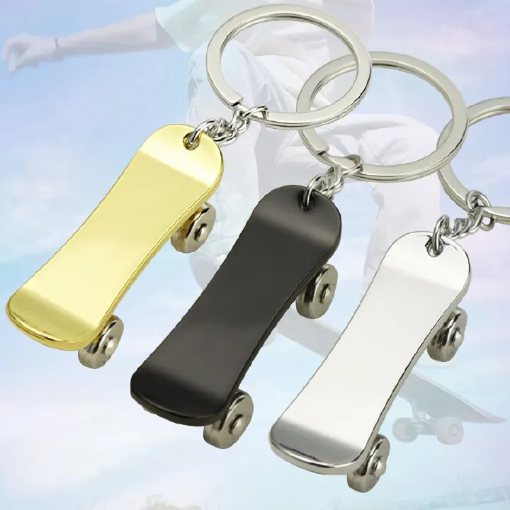 Mini Metal Scooter Keychain,Creative Skateboard Style Key Ring,Bag Charm Gift for Skateboard Scooter Lovers Pendant.Suitable for car keys or briefcase keychains