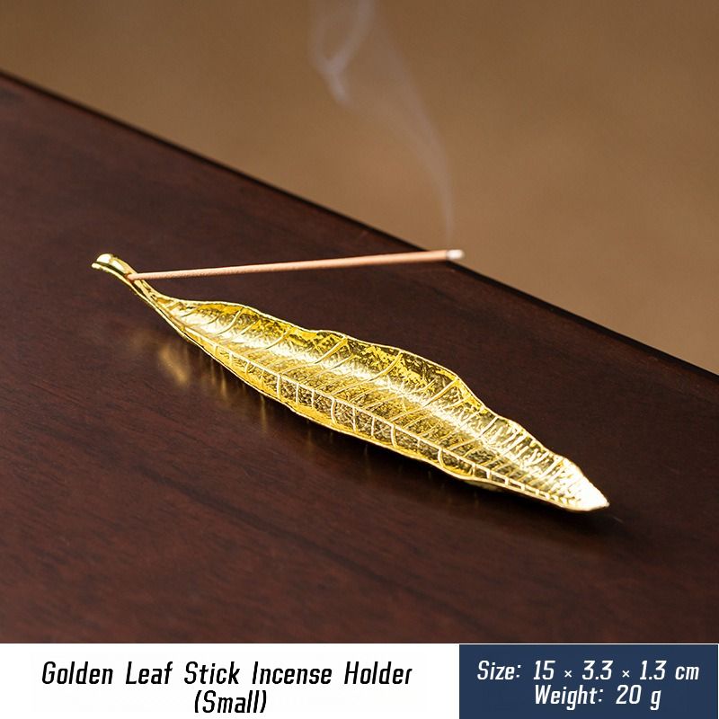 Incense Burner,Gourd Incense Holder for Stick,Incense Burner Accessory Multi-Functional Incense Tray,Lotus Stick Incense Holder Coil Incense Rack, Alloy Incense Stand