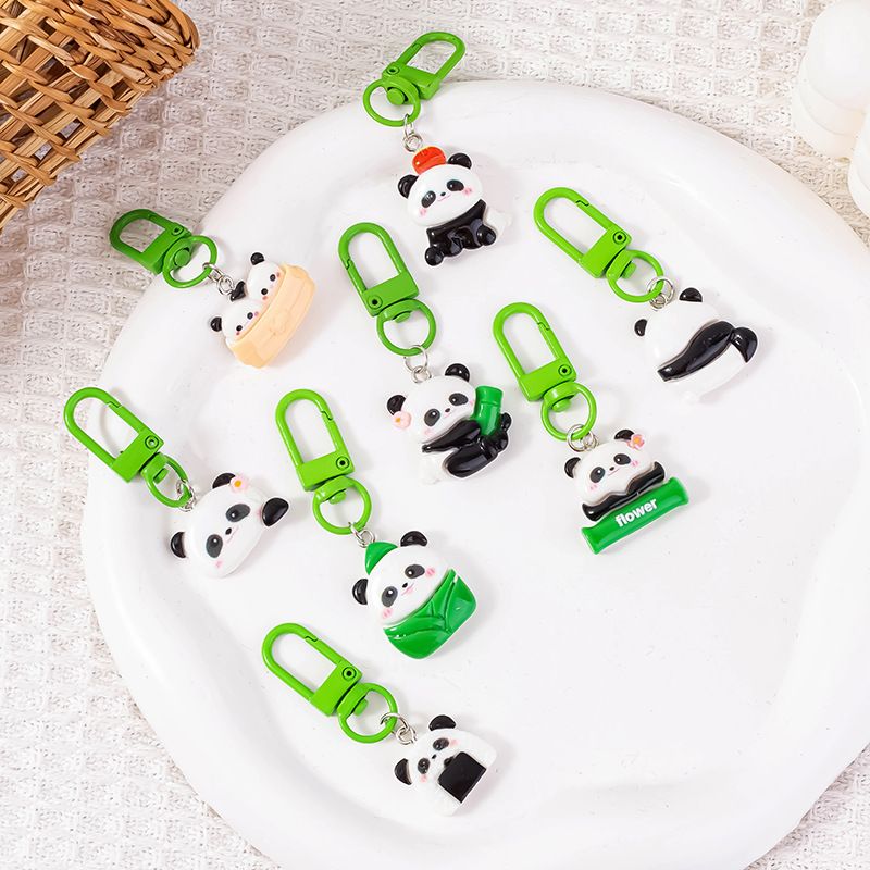 Cute Cartoon Red Panda Keychain, Lovely Bag Charm for Students & Best Friends, Bag Accessory, Small Gift, Car Key Pendant