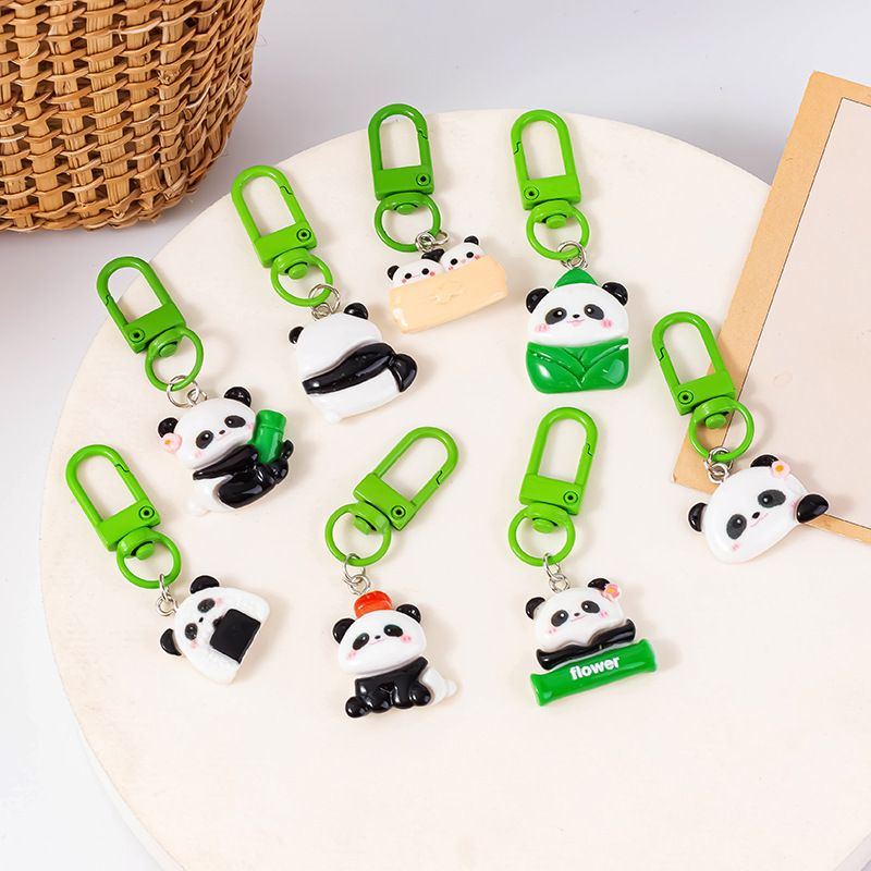 Cute Cartoon Red Panda Keychain, Lovely Bag Charm for Students & Best Friends, Bag Accessory, Small Gift, Car Key Pendant