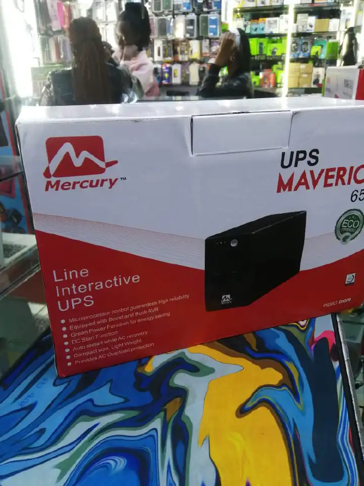 MERCURY MAVERICK 650 UPS LINE INTERACTIVE SUPERIOR DURABLE QUALITY AND EXTENDED POWER BACK PERFOMANCE