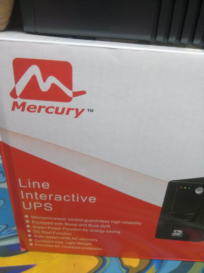 MERCURY MAVERICK 650 UPS LINE INTERACTIVE SUPERIOR DURABLE QUALITY AND EXTENDED POWER BACK PERFOMANCE