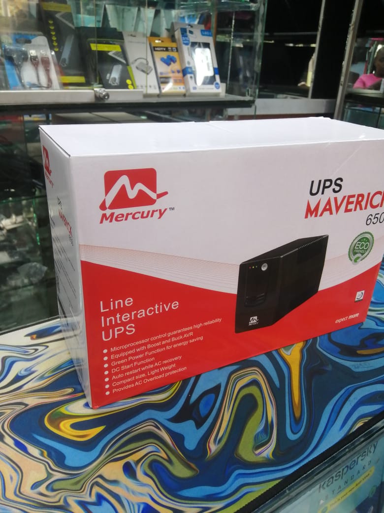 MERCURY MAVERICK 650 UPS LINE INTERACTIVE SUPERIOR DURABLE QUALITY AND EXTENDED POWER BACK PERFOMANCE