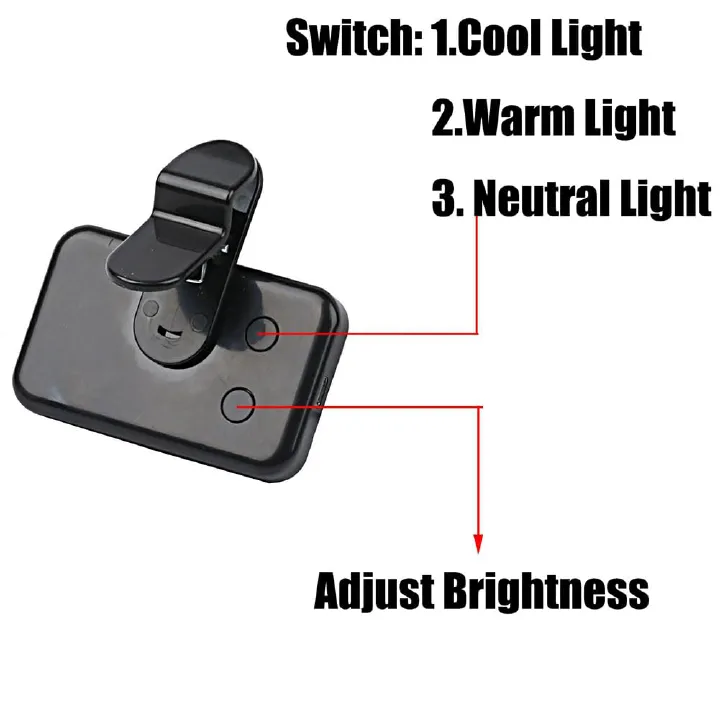 Video Conference Fill Light,Portable LED Selfie Light,Mini Selfie Fill Light,Mobile Phone Computer Fill Light,Computer Conference Light,Laptop Clip Lamp,Video Light,Rechargeable Clip-On Ring Light