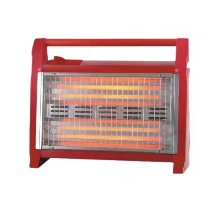Electric Infrared Heater Quartz Heater with Humidifier, Tube 400w Fan Room Heater, 2 Heat settings, Cool /warm / hot wind for selection. Power indicator light, Adjustable thermostat.