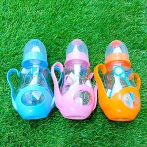 3-in-1 Baby Feeding Bottle,Baby Star Feeding Bottle,Colorful PP Plastic Bottles,Baby Healthy Gift Set: