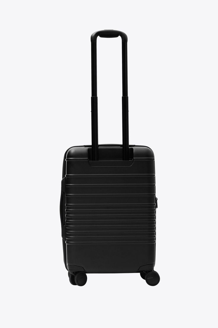 SUITCASE - BLACK RUBBER UNBREAKABLE, MEDIUM  AND ULTRA DURABLE