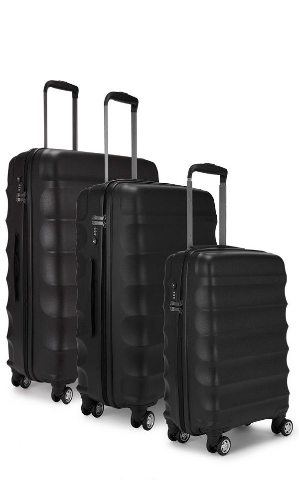 SUITCASE 3-in-1 RUBBER SIZE 28  Luxurious Suitcases/ Travel Bag - 3 Pcs Set Of Suitcases. Large, Medium, Small Premium RUBBER POLYPROPYLENE Material – Durable, lightweight, and scratch-resistant.