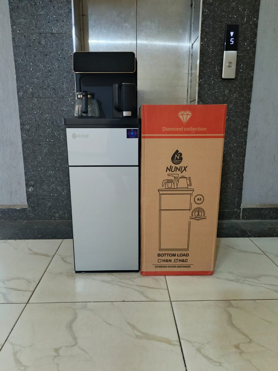 Nunix A3C Smart Dispenser – Intelligent Voice Command, Sleek & Efficient