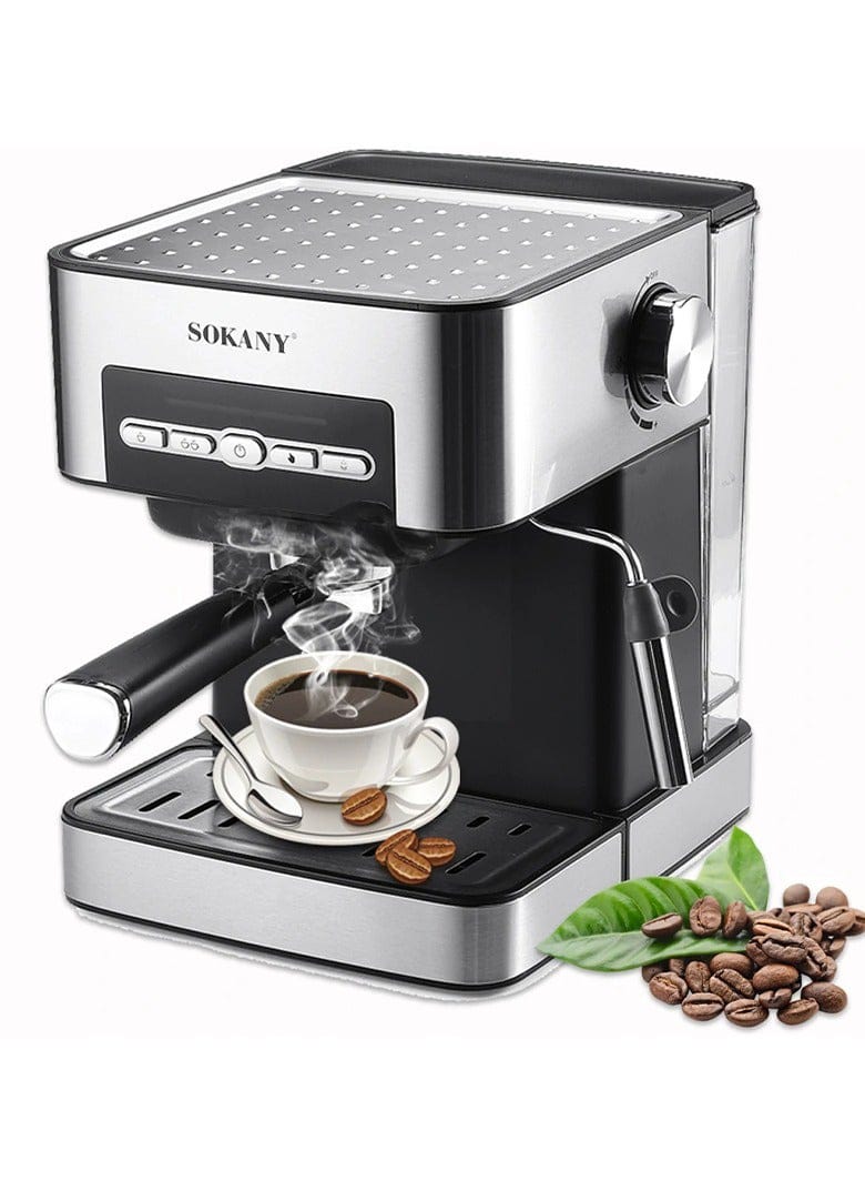 "Sokany Espresso Coffee Machine – Barista-Style Brewing for Home & Office"
✅ Highlights home and office use with café-quality performance.