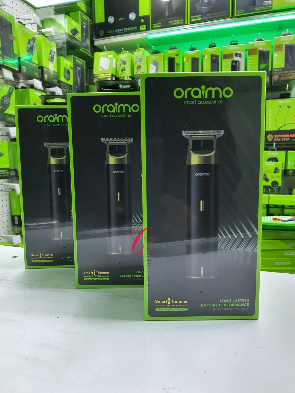 Oraimo Smart Trimmer 2 (OPC‑TR12) – 150 min Runtime, Multi‑Function Grooming with Travel Lock & USB‑C