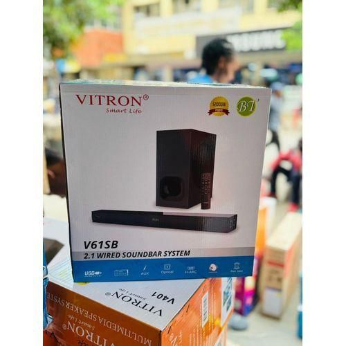 Vitron V61SB 2.1 Wired Soundbar System (1 YEAR WARRANTY)