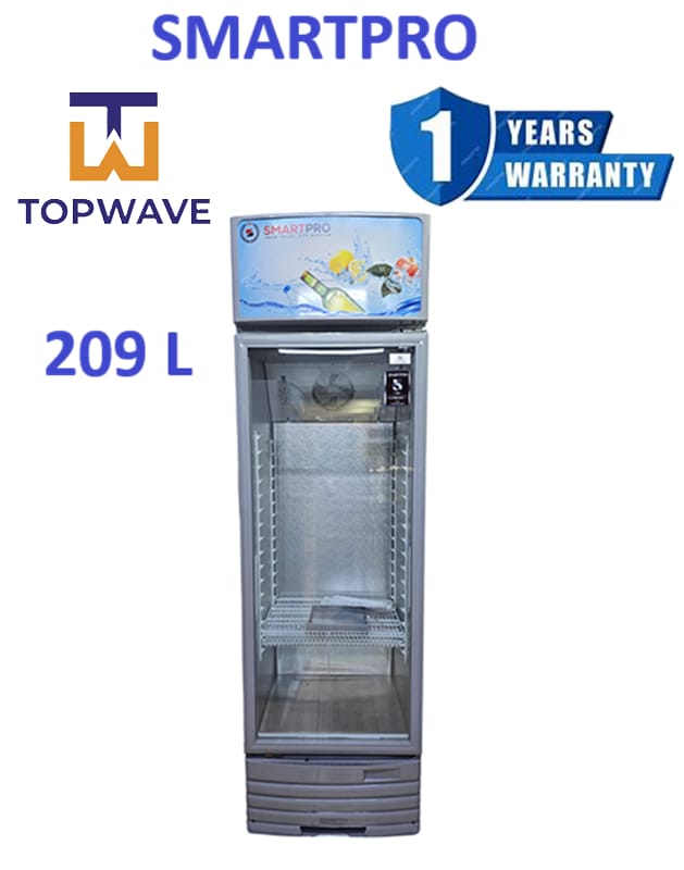 Smart Pro 209L Svs-275 Upright Showcase Display Refrigerator(Chiller)
