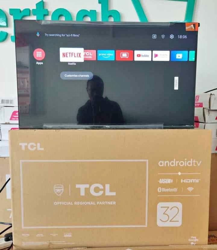 TCL 32 Inch Smart LED TV | Android, Netflix, YouTube, HD Resolution