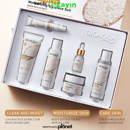 BIOAQUA Rice Pulp Kit
6-in-1 Rice Skincare Bundle
BIOAQUA Rejuvenating Face Set
Rice Raw Pulp Skincare Collection
BIOAQUA Pore-Minimizing Pack