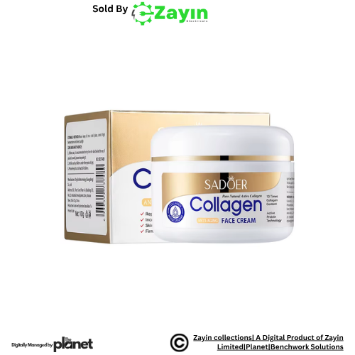 SADOER Collagen Skincare Set – Face Cream, Face Serum, Eye Cream & Hand Cream (4-in-1 Set)
Collagen skincare set for women and men, Sadoer anti-aging face serum and cream, collagen face cream