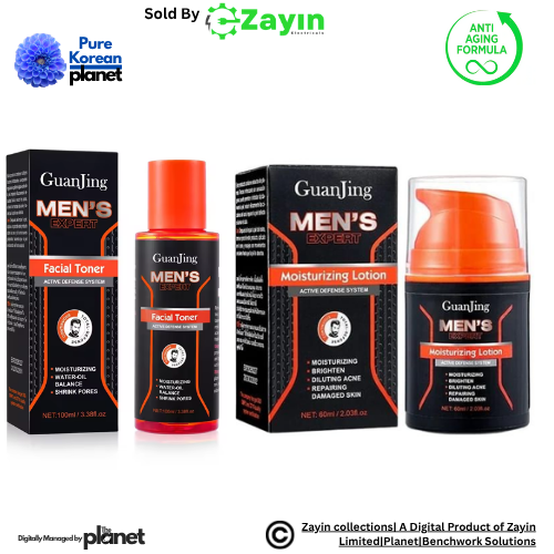 Men’s Skincare Set
Korean Men’s Skincare Pack
GuanJing Anti-Aging Kit
Oil Control Toner for Men
Dark Spot Remover Kit for Men