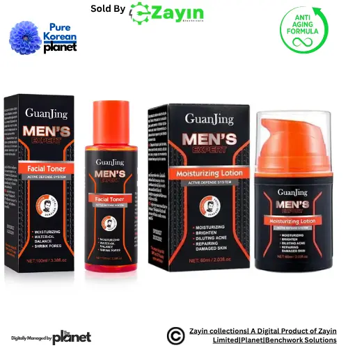 Men’s Skincare Set
Korean Men’s Skincare Pack
GuanJing Anti-Aging Kit
Oil Control Toner for Men
Dark Spot Remover Kit for Men
