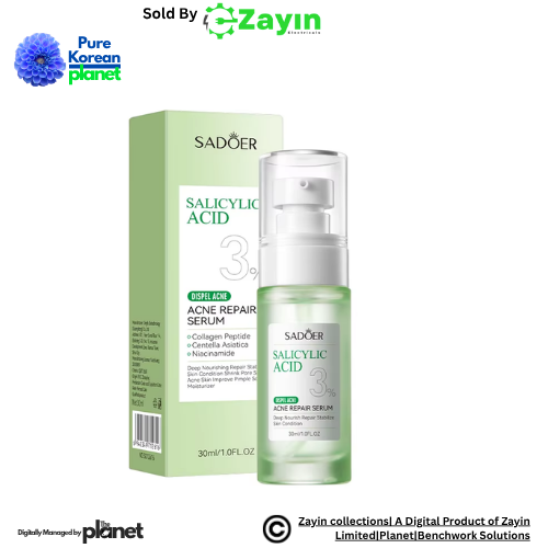 Korean Acne Serum with Salicylic Acid
Anti-Aging Serum for Acne-Prone Skin
Pore Tightening Face Serum
Blemish Repair Serum for Oily Skin
Soothing Acne Treatment Essence