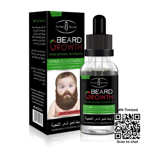 Beard Growth Oil – Natural Beard Care, Thickening & Nourishing Formula for Men’s Facial Hair
beard growth oil, beard care oil, men beard thickening oil, facial hair growth oil, beard patch repair oil