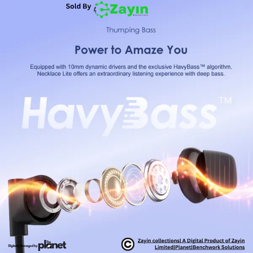 Oraimo Necklace Lite Wireless Neckband Earphones – 30H Playtime, Deep Bass, Magnetic Earbuds, Bluetooth 5.0
oraimo necklace lite, oraimo wireless earphones, oraimo bluetooth neckband, oraimo earphones