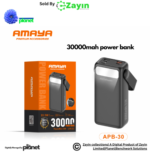 Amaya power bank, Amaya fast charging power bank, large capacity power bank, 22.5W quick charge power bank, portable charger for phone, power bank for Samsung iPhone, Amaya 40000mAh 50000mAh 80000mAh