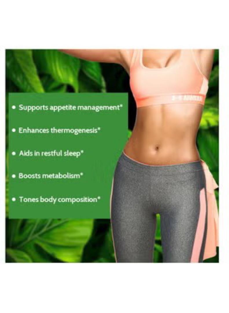 Slim Plus Fat Burner Health Detox Weight Support Formula for Men & Women 60 Tablets