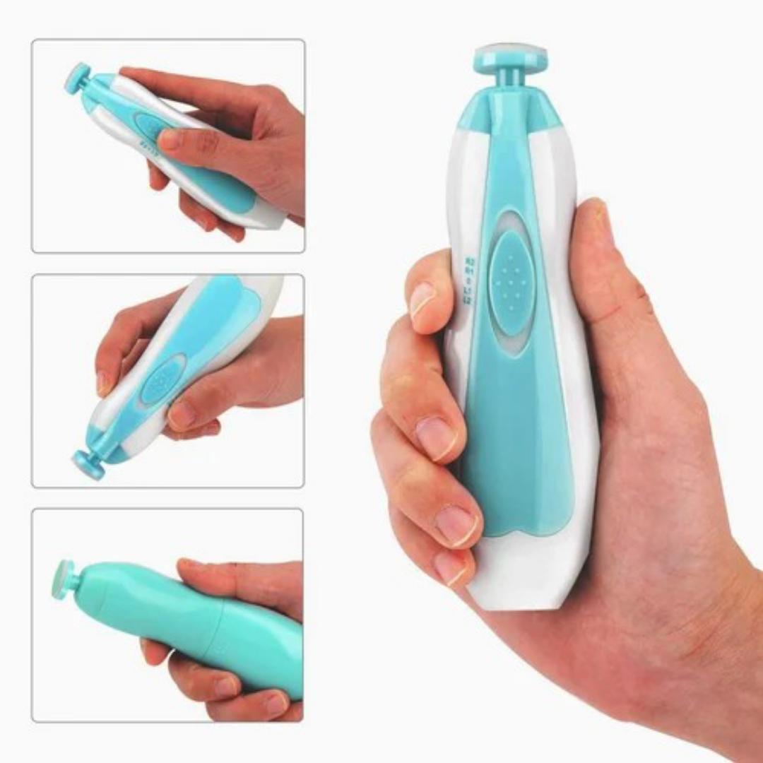 Baby Nail Trimmer Electric No Sharp Claws Hurt, Baby Nail File Kit Manicure Set,6 In 1 Safety Cutter Trimmer Clipper For Toes And Fingers
