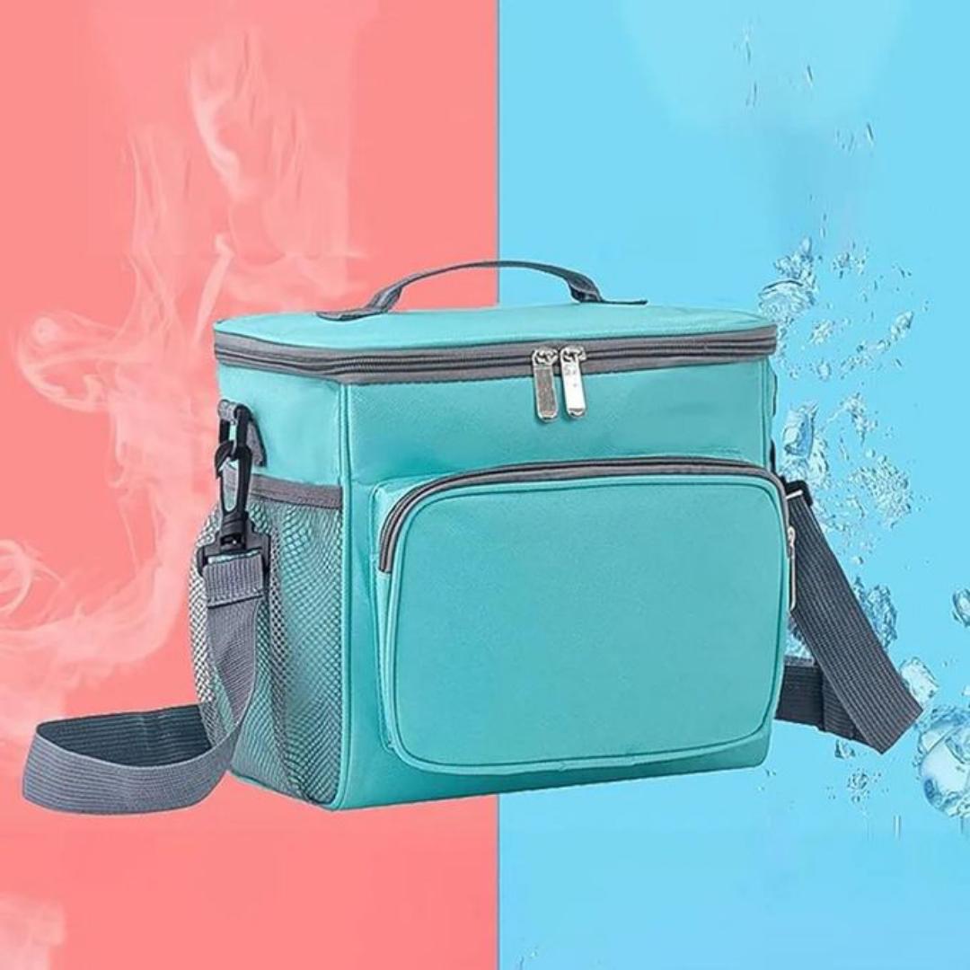 Insulated Lunch Box Cooler Bag for Women Kids Adult, Collapsible Leakproof Lunch Bag with Adjustable Shoulder Strap for Work School Picnic Beach-1pc