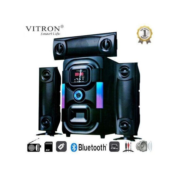 V645 Multimedia Speaker System Fm/bt/usb Hometheatre